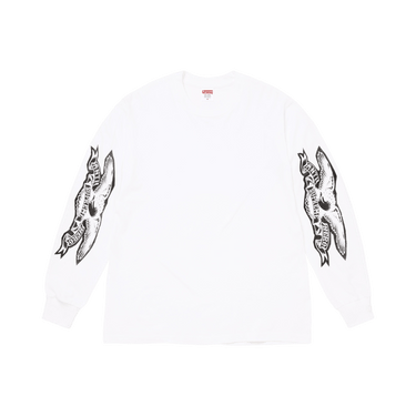 Buy Supreme x Antihero Eagle Long-Sleeve Tee 'White' - FW25T38