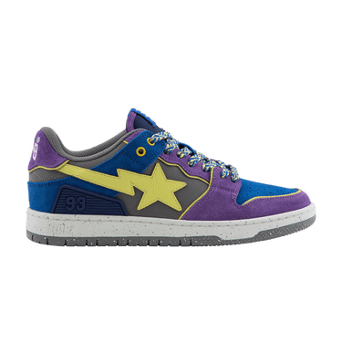 BAPE Sk8 Sta #1 'Purple Blue Yellow'