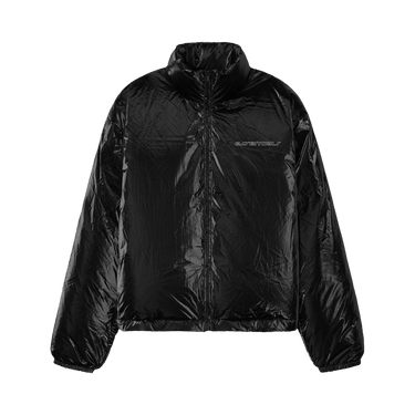 Fear of God Essentials Ripstop Nylon Puffer Jacket 'Metallic Black'