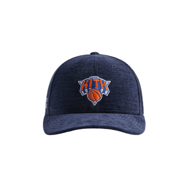 Kith x New Era For The New York Knicks Chenille 59FIFTY Low Profile Fitted Cap 'Nocturnal'