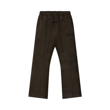 Fear of God Essentials Suede Fleece Flare Pant 'Brown'