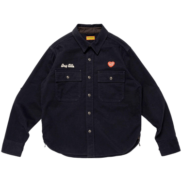 Human Made Work Shirt 'Navy'