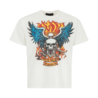 Who Decides War Bad To Bone Jersey Tee 'Cloud'