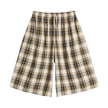 Acne Studios Check Shorts 'Beige/Black'