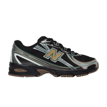 New Balance 740 Big Kid 'Black Grey Olive'