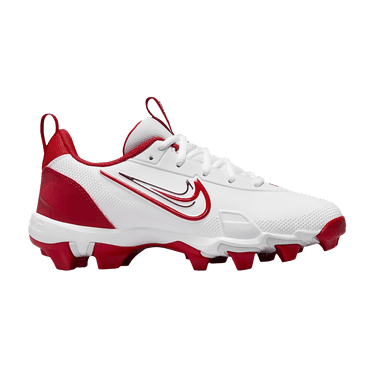 Nike Force Trout 9 Keystone GS 'White/Pure Platinum/Team Red/University Red'
