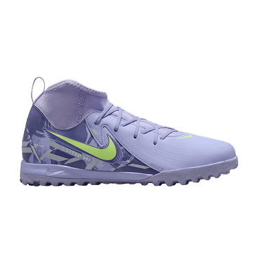 Nike United Jr. Phantom Luna 2 Academy GS 'Purple Agate/Barely Volt'