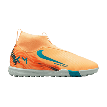 Kylian Mbappé x Nike Jr. Mercurial Superfly 10 Academy GS 'Melon Tint/Igloo/Neo Turquoise'
