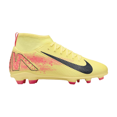 Kylian Mbappé x Nike Jr. Mercurial Superfly 10 GS 'Light Laser Orange/Armory Navy'