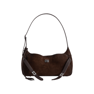 Balenciaga Small Bel Air Shoulder Bag 'Light Espresso'