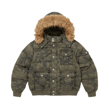 Buy Supreme x True Religion Puffer Jacket 'Olive Camo' - FW25J64