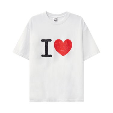 Buy Basketcase Gallery I Heart T-Shirt 'White' - 12784