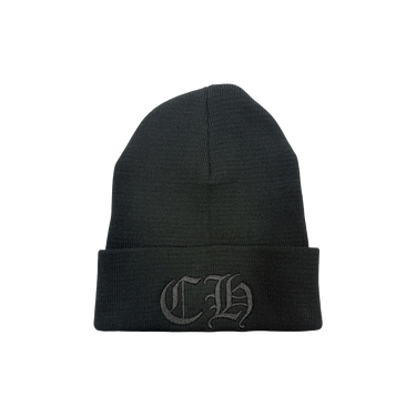 Buy Chrome Hearts Embroidered Logo Beanie 'Black' - 01383