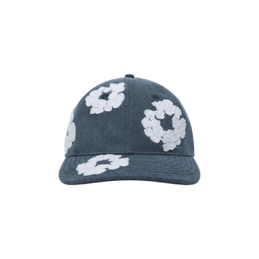 Buy Denim Tears Cotton Wreath Dyed Cap 'Navy' - FW25ABC11912284 | GOAT