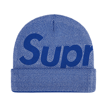 Buy Supreme Studded Knockout Big Logo Beanie 'Royal' - FW25BN22