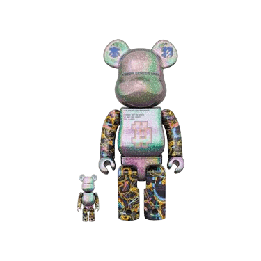 Buy BE@RBRICK x Excalibur Satoshi Nakamoto 100% & 400% Set 
