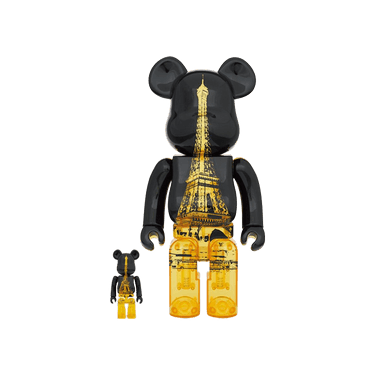 Buy BE@RBRICK Eiffel Tower 100% & 400% Set 'Golden Gown' - 12883