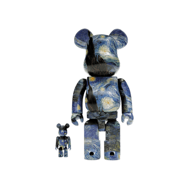 Gogh The Starry Night BE@RBRICK 1000％ Buy BE@RBRICK x Vincent Van Gogh 100% & 400% Set 'The Starry Night