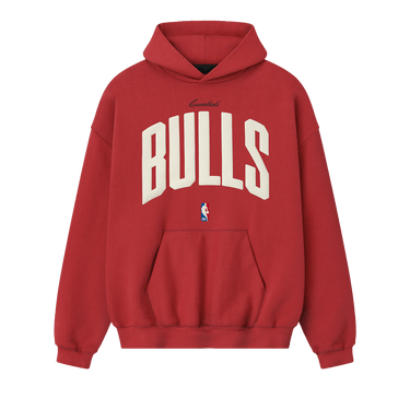 Fear of God Essentials Bulls 90s Hoodie 'Red'