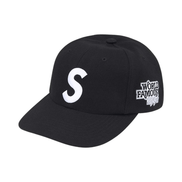 Buy Supreme World Famous S Logo 6-Panel 'Navy' - SS25H23 NAVY | GOAT