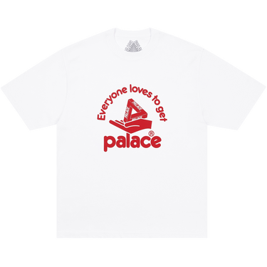 Palace Hand Out T-Shirt 'White'