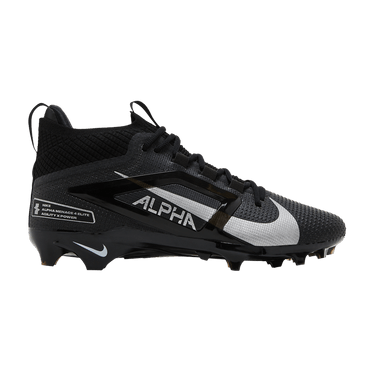 Nike Alpha Menace 4 Elite 'Black Metallic Silver'
