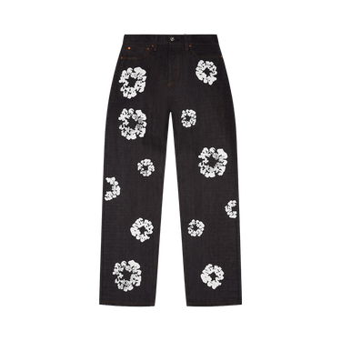 Denim Tears Baggy Cotton Wreath Denim Pant 'Selvedge'