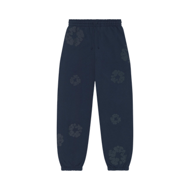 Denim Tears Mono Cotton Wreath Sweatpants 'Navy'