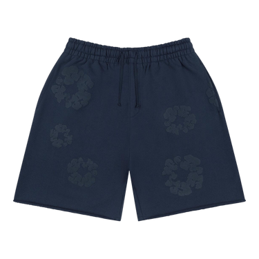 Denim Tears Mono Cotton Wreath Sweatshorts 'Navy'