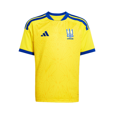 Adidas Ukraine 26 Home Jersey 'Bright Yellow'
