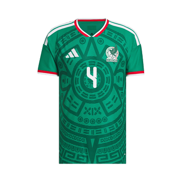Adidas Mexico 26 Home Alvarez Jersey 'Bold Green'