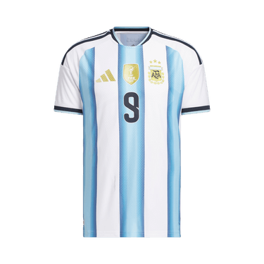 Adidas Argentina 26 Home Alvarez Authentic Jersey 'White/Icey Blue'