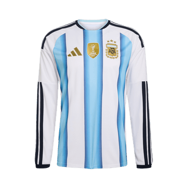 Adidas Argentina 26 Home Long Sleeve Jersey 'White/Icey Blue/Light Blue'