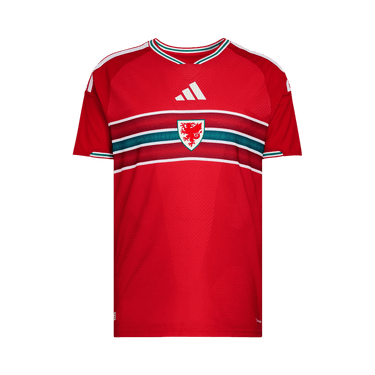 Adidas Wales 26 Home Authentic Jersey 'Better Scarlet'