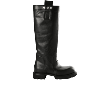 Rick Owens Wmns Knee Pull On Gabe Boot 'Black'