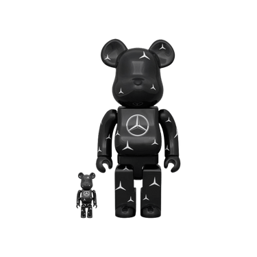 Buy BE@RBRICK Mercedes-Benz 100% & 400% Set 'Black' - 12883