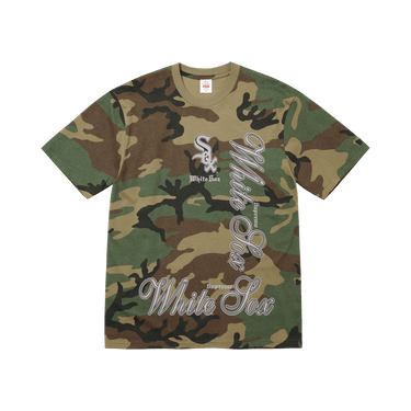 Buy Supreme x MLB Teams Tee 'Woodland Camo' - FW25T22 WOODLAND