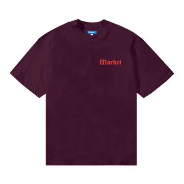 Market True Tread T-Shirt 'Wine'