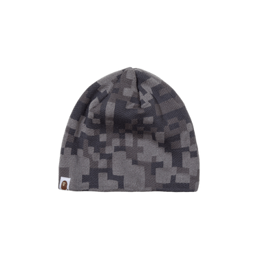BAPE x Kazuki Kuraishi Pixelate Camo Beanie 'Charcoal'