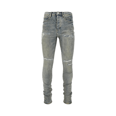 PURPLE BRAND Vintage Repair Denim 'Light Indigo'