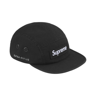 Buy Supreme Military Camp Cap 'Black' - FW25H40 BLACK | GOAT