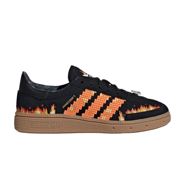 Minecraft x adidas Handball Spezial J 'Core Black Pure Orange'