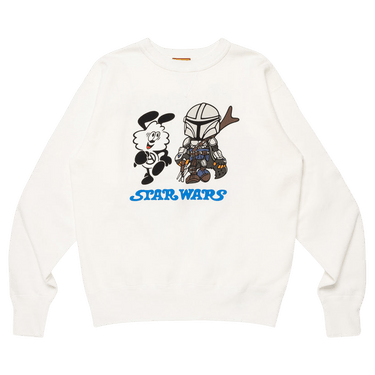 Human Made x Star Wars Tsuriami Sweatshirt #1 'White'