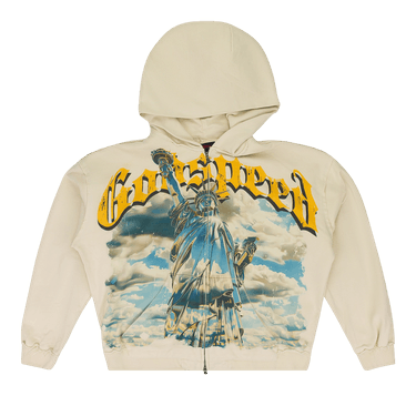 Godspeed Chrome Liberty Zip V2 Sweatshirt 'Off-White'