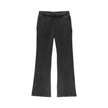 PURPLE BRAND Fleece Flared Pant 'Black'