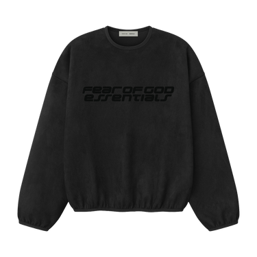 Fear of God Essentials Modern Crewneck Sweatshirt 'Vintage Black'