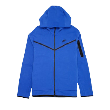 Nike Tech Full Zip Windrunner Hoodie 'Game Royal/Black'