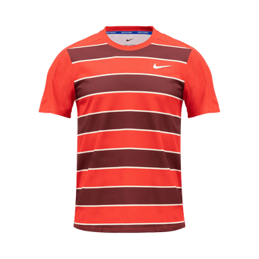 Nike Court Slam Dri-FIT ADV Tennis Top 'Light Crimson/White'