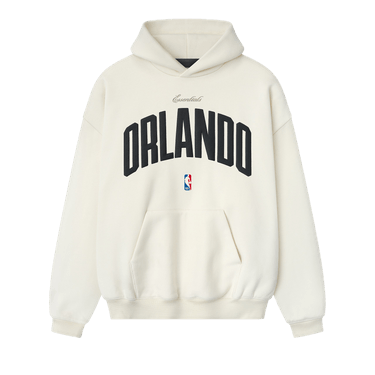 Fear of God Essentials NBA Orlando Magic 90s Hoodie 'Cream White'