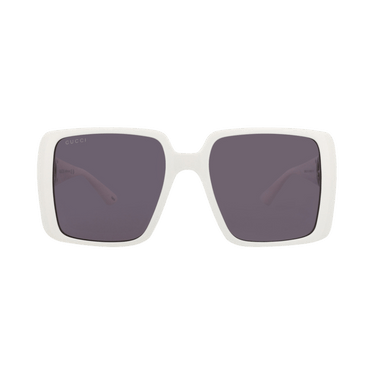 Buy Gucci Square Frame Injection Sunglasses 'White Grey' - GG1692S